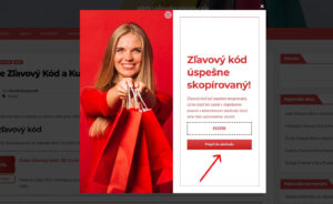 aktualnekupony popup zlavovy kod